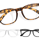CCVOO Reading Glasses for Women/Men, Eyeglasses, Blue Light Readers for Women/Men, Computer Eye Glasses, Cheaters 1.00
