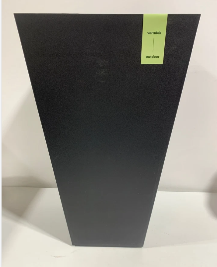 Veradek Midland Tall Planter, Pure Series, 13.75”L x 13.75”W x 24.25”H, Black