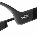 SHOKZ OpenRun (AfterShokz Aeropex) - Open-Ear Bluetooth Bone Conduction Sport Headphones - Sweat Resistant Wireless Earphones for Workouts and Running - Built-in Mic, with Headband (Standard Size+Magnetic Charging)