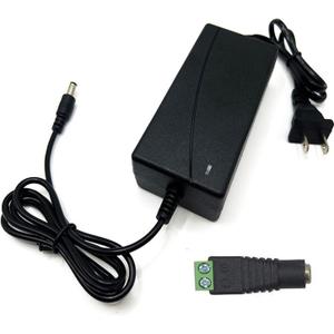 24V Power Supply Transformer, AC 100-240V to DC 24V 15A LED Adapter, 360 Watt Max for LED Strip Neon Rope String Lights, Computer Project, Recorder, TV Screen