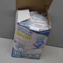 Vacuum Storage Bags with Hand Pump, Plastic Packaging Bags, 80% Space Saver Vacuum Seal Bags for Clothing, Travel Lugggage, Blankets, Comforters, 10 Jumbo