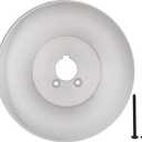 Shower Escutcheon Plate for Moen 16090, Shower Replacement Parts for Moen Chateau Collection, Escutcheon Replacement Fits for Moen Chateau Collection One-Handle Tub and Shower Faucets (Brushed Nickel)