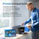 TN229XL Toner Cartridges Replacement for Brother TN229 XL TN-229XL TN-229 XL for Brother MFC-L3780CDW MFC-L3765CDW MFC-L3720CDW HL-L3280CDW HL-L3220CDW HL-L3300CDW (Black, Cyan, Magenta, Yellow)