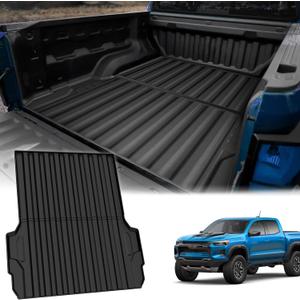 AOMSAZTO Colorado/Canyon Truck Bed Mat for 2023 2024 2025 Chevy Colorado/GMC Canyon 5 ft Short Bed, Custom Fit All Weather Cargo Trunk Liner for Chevrolet 2025 Colorado