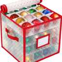 Christmas Tree Ball Organizer Ornament Storage ContainersOrnament Storage Box Hard Plastic Containers That Store Up To 64 Holiday Ornaments