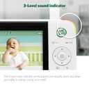 LeapFrog LF2415 Baby Monitor, 5 IPS LCD Screen, 1000ft Range, Night Vision, Soothing Lullabies, NightLight, 2-Way Audio, Temperature Sensor, SecureTransmission No WiFi