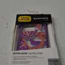 OtterBox iPhone 15 Pro MAX (Only) Symmetry Series Clear Case - BUTTERFLY FLUTTER (Purple), Snaps to MagSafe, Ultra-Sleek, Raised Edges Protect Camera & Screen