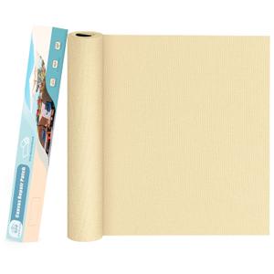 KING MOUNTAIN Canvas Repair Patch 1630 Inch Self-Adhesive Waterproof Fabric Patch for Sofas, Tents, Furniture,Tote Bags, Car Seats (Beige)