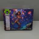 lamplig Puzzles for Adults 1000 Pieces, Ocean Sea Mermaid Puzzle for Adults, Hard Difficult Jigsaw Puzzles with Letters on Back, Colorful Fantasy Adult Puzzle with Jellyfish, 27.6" X 20.5" 1:1 Poster