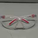 NoCry Clear Safety Glasses for Women with Adjustable Frames Anti Fog Safety Glasses with 100% UV Protection & Scratch Resistance, ANSI Z87.1 Rated Perfect Safety Goggles for Women, Nursing Goggles