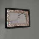 Handicrafts Home 4x6 Picture Frame Mother of Pearl Collection, Handcrafted Photo Frame, Small Picture Frame for Living Room, Wall Decor, Office Desk Decor, Vintage Picture Frames, Gift for her, Thanksgiving gift for friends & Family (MOP-PINK)