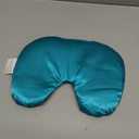 RelaxCoo Microwave Heating Pad, Face Eye Mask Microwavable for Dry Eyes, Migraines, Headache, Sinus Pressure Relief and Relaxation, Warm Compress Eye Pillow Heat Pad, Blue