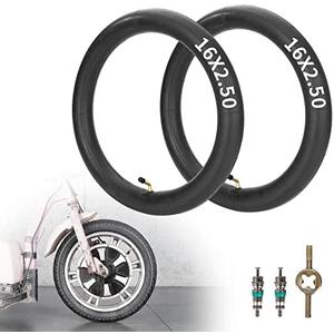 WEIYINGSI 16x2.50 2.50-12 Inner Tube Compatible with Electric Bikes, Kids Bikes, BMX Bicycles and Scooters with Rim 12 inch