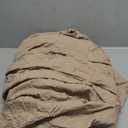 Bedsure Khaki Duvet Cover Queen Size - 3 Pieces Prewashed Cotton-Like Extra Soft Bedding Set, Includes 1 Duvet Cover 90x90 Inches with Zipper Closure & 2 Pillow Shams, Comforter Not Included