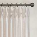 Joywell Pinch Pleat Linen Curtains 94 inches Long 2 Panels Set Back Tab Semi Sheer Light Filtering Elegant Linen Pinch Pleated Drapes with Hooks for Bedroom Living Room Decor 50x94 Natural Beige