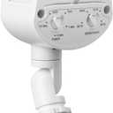 Motion Sensor, 180-Degree Replacement Motion Detector, Adjustable Time & Detection Sensitiity Up to 60 Feet Range, 3 Working Modes Pir Motion Sensor for Security Floodlight, White, UL Listed