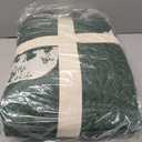 Great Bay Home Lodge Bedspread Twin/Twin XL Size Quilt with 1 Sham. Cabin 2- Piece Reversible All Season Quilt Set. Rustic Quilt Coverlet Bed Set. Rio Ridge Collection (Forest Green)