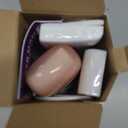 Waxfans Roll on Wax Kit, Waxing Kit for Women and Men, Wax Roller Waxing Kit for All Skin Types, Roll on Waxing Kit for Hair Removal, with Honey and Rose Wax Cartridges & 50 Pcs Wax Strips