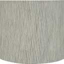 Aspen Creative 32952 Transitional Hardback Empire Shaped Spider Construction Lamp Shade in Light Grey, 14" wide (12" x 14" x 10")