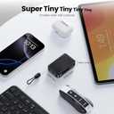 Mini Portable Charger, Small Power Bank 22.5W 10000mAh with Dual 22.5W Outputs, LED Digital Display, PD Fast Charging for iPhone 17 16 15 14 Pro Samsung(Black)