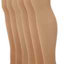 No nonsense Women's Sheer To Waist Pantyhose: Flawless Elegance and Comfort (Tan - 6 Pair Pack)