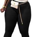 Nimsruc 2 Piece Outfits for Women Casual Sweat Sets (Black, M)