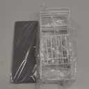 Yofidra Sponge Holder for Kitchen Sink Organizer Caddy: Sink Sponge with Instant Drying Stone, Metal Stainless Steel Basket Home Decor Storage and Organization Accessories 9.5" X 3.5" X 5.2" (White) (Medium)