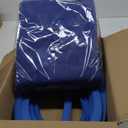 Mixweer Billiard Cloth for 8 ft Pool Table Pre Cut Felt with 6 Cloth Strips and 6 Pool Table Rubber Bumpers for Bars, Clubs, Hotels Replacement (Blue)