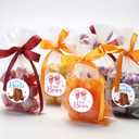 84PCS Boots or Bows Gender Reveal Stickers, Cute Baby Shower Team Boots and Bows Gender Reveal Game Lables for Party Supplies - 2 in Round