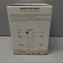 Tchibo Induction Milk Frother, 16.9 oz Capacity - Electric Coffee Frother for Hot and Cold Milk Froth - with Touch Button and Automatic Switch-off Function, Dishwasher-safe