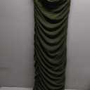 PRETTYGARDEN Womens 2026 Summer Off The Shoulder Dress Ruched Bodycon Sleeveless Split Cocktail Party Maxi Dresses, S