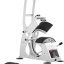 HTVRONT Hat Press Machine - Hat Press Heat Machine for Caps with 2 Platens & Caps Stretcher, White Hat Heat Press Machine for Caps with Memory Mode and Non-Slip Base for Heat Transfer Vinyl