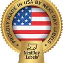 NextDayLabels - Pack of 500 Sheets, 8-1/2 x 11" Letter Size Perforated Paper (White, Perf @ 3-2/3" and 7-1/3")