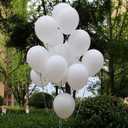 400 Pcs White Balloons 12 Inch Bulk Latex Balloon for Birthdays Weddings Party Decorations