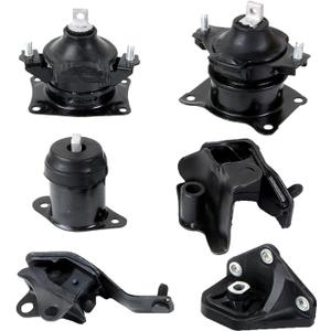 Autodevil Set of 6 Engine Motor and Trans Mount 2.4L Compatible with Acura TSX 2004 2005 2006 2007 2008 Car Transmission Mount Replacement Parts A4509 A4516 A4510 A4517 A4526HY A4544