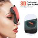 LitBear Sleep Masks for Women, Sleep Eye Mask for Sleeping, Comfortable Night Sleeping Mask, Soft Contoured Eye Cover for Sleeping with Elastic Strap for Side Sleeper Flying Shift Worker Light Sleeper