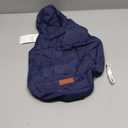 Fleece Lining Extra Warm Dog Hoodie in Winter for Medium Dogs Jacket Pet Coats with Hooded,Blue L (Large (Pack of 1))