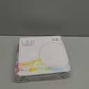 Angoily Ceiling Fan Light Covers, Clip on Ceiling Light Cover, Plastic Replacement Lamp Shade Clip on Ceil Lampshade for Bedroom Bathroom Kitchen Dining Lighting Fixture Accessories White