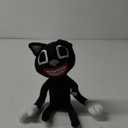 Dr.STONE Siren Head Plush Toys Limbs Movable Plush Toy Anime Black cat and Dog Doll Whistle Man Funny DollPlush Toys for Home Party Gift Birthday Gift(Black cat