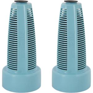 PetSafe Healthy Pet Water Filter - Removes Odor & Sediment - Natural Coconut Shell Carbon - Compatible with Healthy Pet Water Station - Replacement Filters - 2-Pack (Small, Medium, and Large)