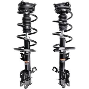 maXpeedingrods 272897 272898 Front Strut for Nissan Rogue AWD 2012-2013 Rogue Select AWD 2014-2015, Complete Shock Absorber Strut with Coil Spring Assembly 2Pc