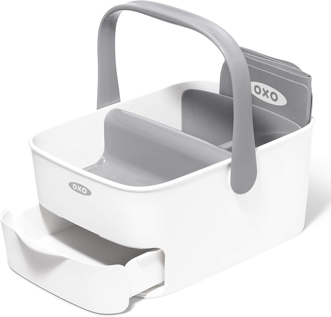 OXO Tot Diaper Caddy with Changing Mat (1 Count (Pack of 1))