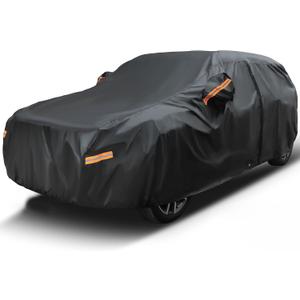 EzyShade 10-Layer SUV Car Cover Waterproof All Weather. See Vehicle Size-Chart for Accurate Fit. Outdoor Full Exterior Covers for Automobiles Heavy Duty Jeep Rav4 CRV. Black, Size S4 (See SizeChart)