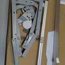 Howhy Cabinet Door Hinges Set,Vertical Swing Lift Up Stay Pneumatic Arm Kitchen Mechanism Hinges with Slow Closing, Durable Silent(Suitable for Cabinet Width:23.62"-35.43")