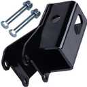 JERBOR Heavy Duty 2" ATV Hitch Receiver for Honda Rancher TRX350 2000-2006 TRX420 2007-2024,Fit for Honda Rubicon TRX500 2001-2014 (No Drilling)