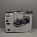 Joseph Joseph Extend Max Steel Expanding Dish Drying Rack, high Capacity for Large Items, Cutlery and Knife Holder, Swivel Draining Spout, Stainless Steel (Gray)