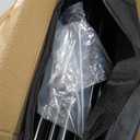 SLOW DOLPHIN Pipe and Drape Photography Backdrop Stand Kit Adjustable Photo Background Stand 10ft x 10ft with Metal Base for Parties Weddings Birthday Party Events Photo Booth(Black)