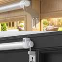 Onemake Heavy Duty Sliding Door Closer for 5–8 FT Doors, Automatic Slideback Soft-Close System with 2 Mounting Kits, Adjustable Closing Speed, Quiet & Easy Install for Patio & Balcony