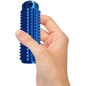 Little Ouchies FidgetPain Stim Fidget Large Size Stim Toys Portable KeychainSpiky Fidget Fidget Roller for Relieve Anxiety and Release Stress(Blue)