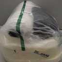 AAAAAcessories D-Shaped Chair Cushions, 2" Thick Dining Chair Pads with Ties and Removable, Machine-Washable Cover, 17" x 16", Set of 4, Black